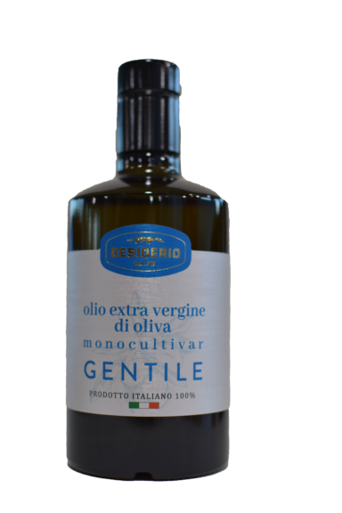 Olio extra vergine di olive monocultivar Gentile