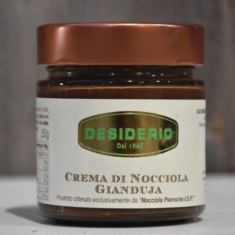 Crema di nocciole Gianduja -250 gr