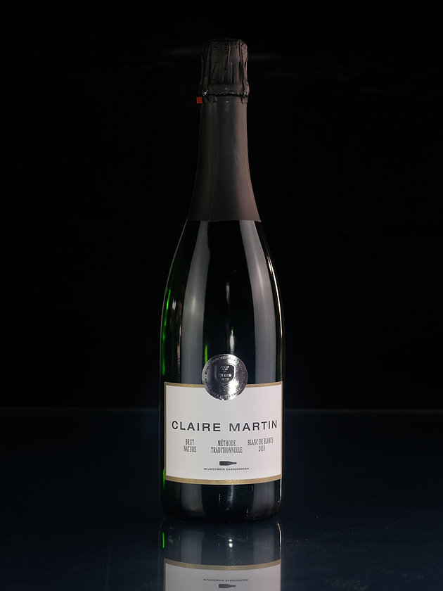 Claire Martin ‘Blanc de Blancs’ réserve - Wijndomein Sassenbroek